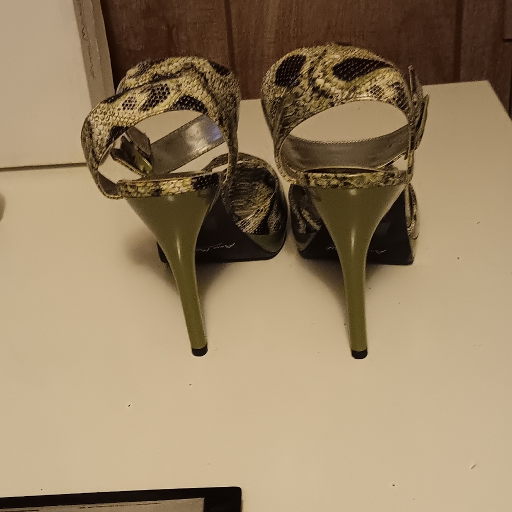 BRAND NEW!!! ANNE MICHELLE HEELED LADIES SANDALS. SIZE 9M. - Picture 5 of 7